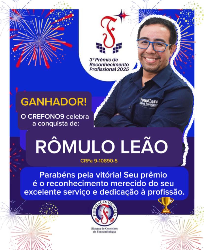 [ 3º Prêmio de Reconhecimento Profissional ]